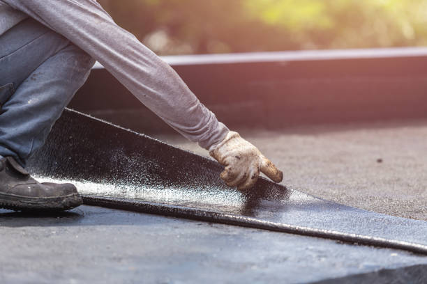 Professional Waterproofing technician working in Berwyn, PA